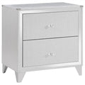 4-piece Wood Tufted Queen Bedroom Set I1328