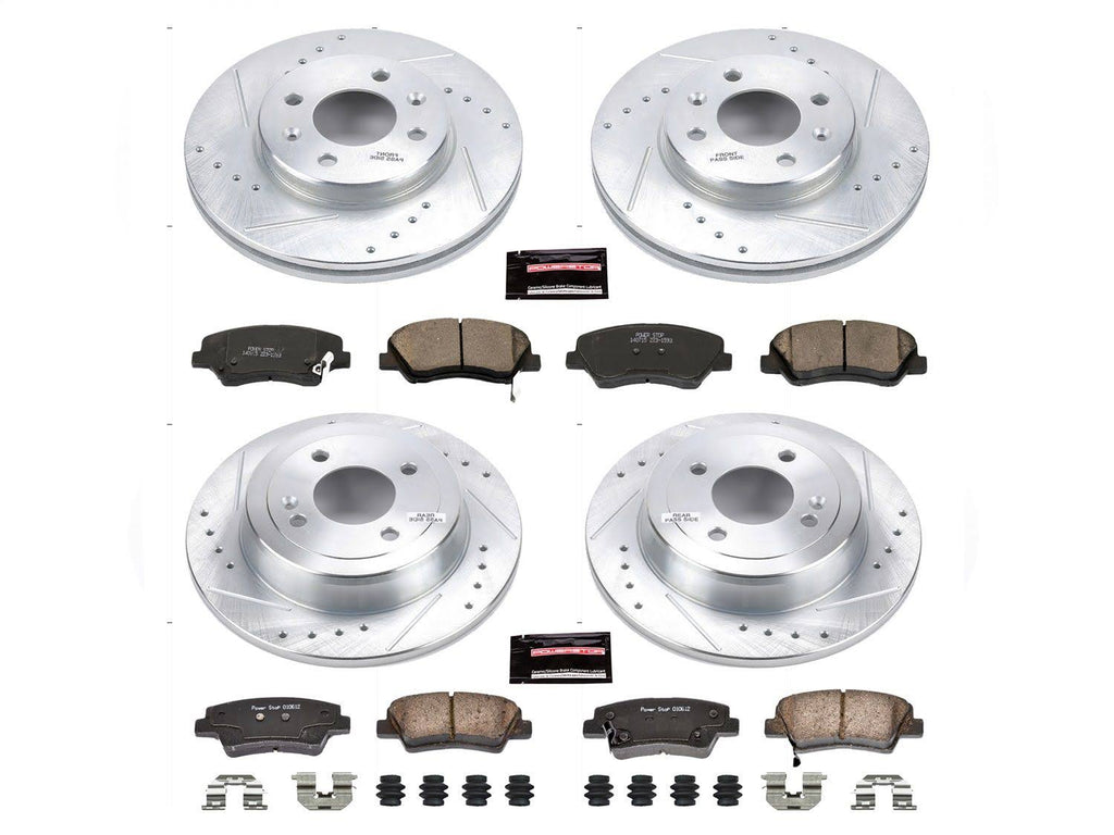 Front and Rear Z23 Evolution Sport Brake Kit N470