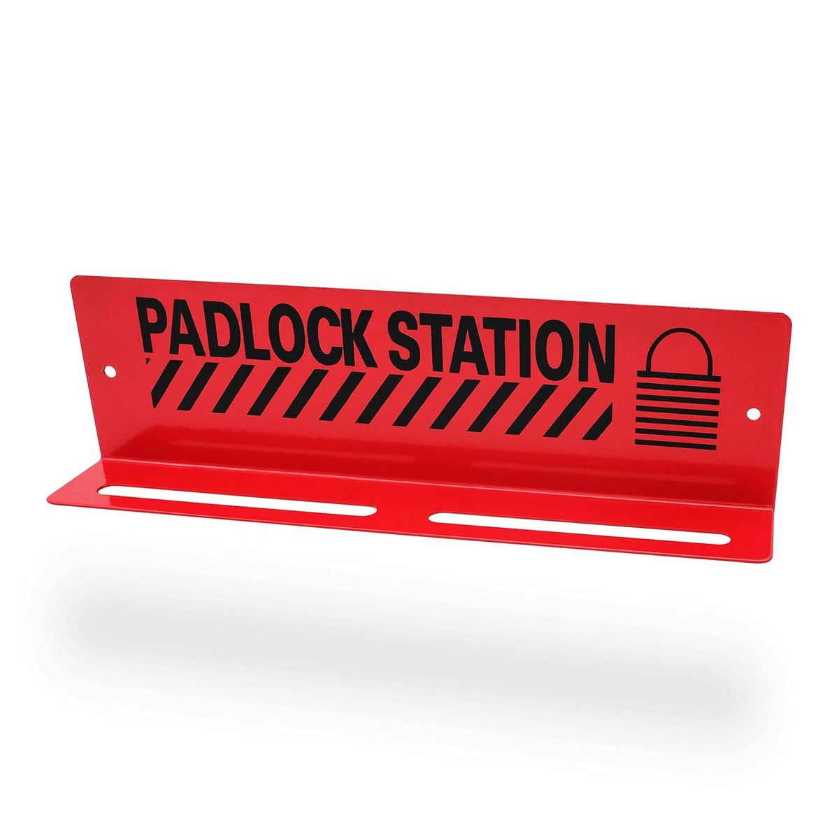 Safety Locks Station with 20 Padlocks, Impact-Resistant Carbon Steel Body Y7322