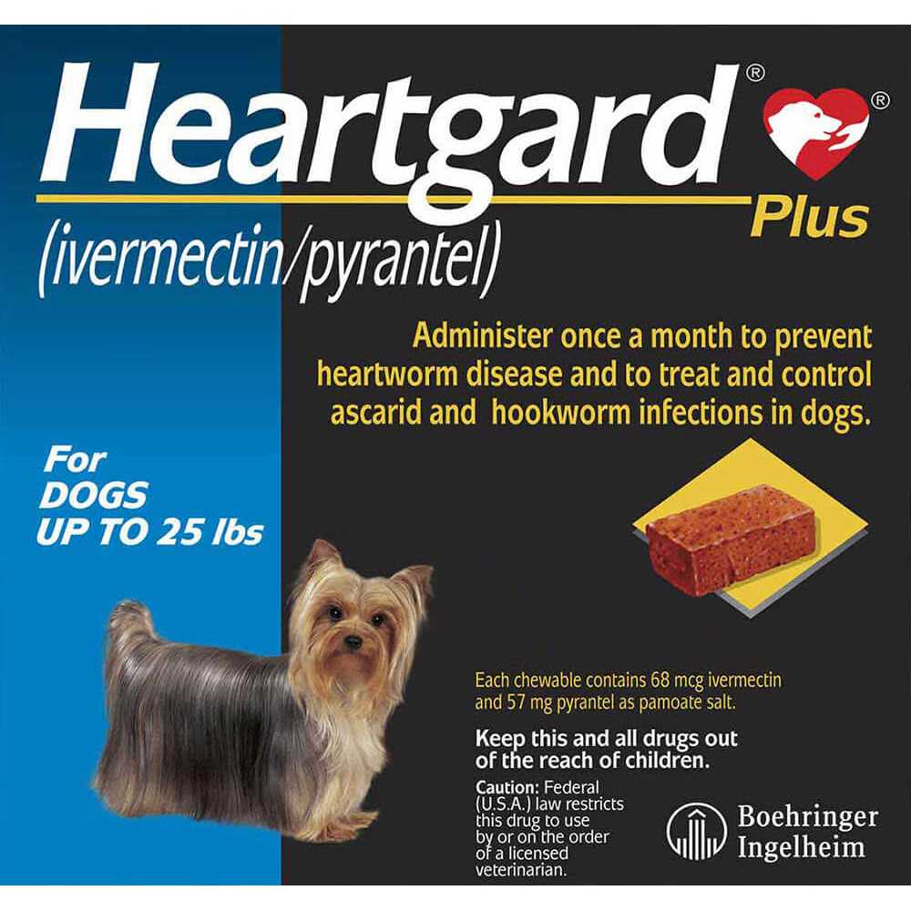 Chewables for Dogs 1-25 lbs P4834