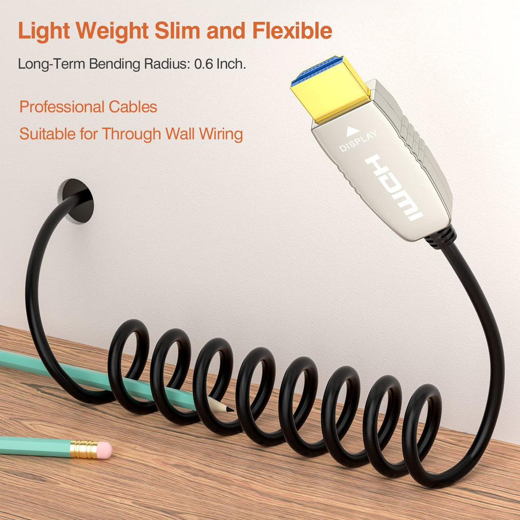 4K60HZ HDR 100 feet Fiber HDMI Cable O699
