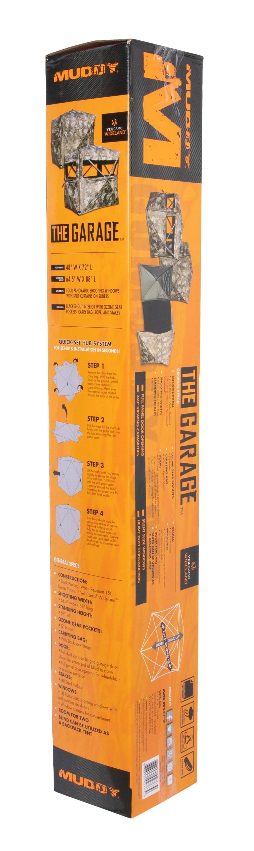 4 X 6 Pop-Up Ground Blind Y604661
