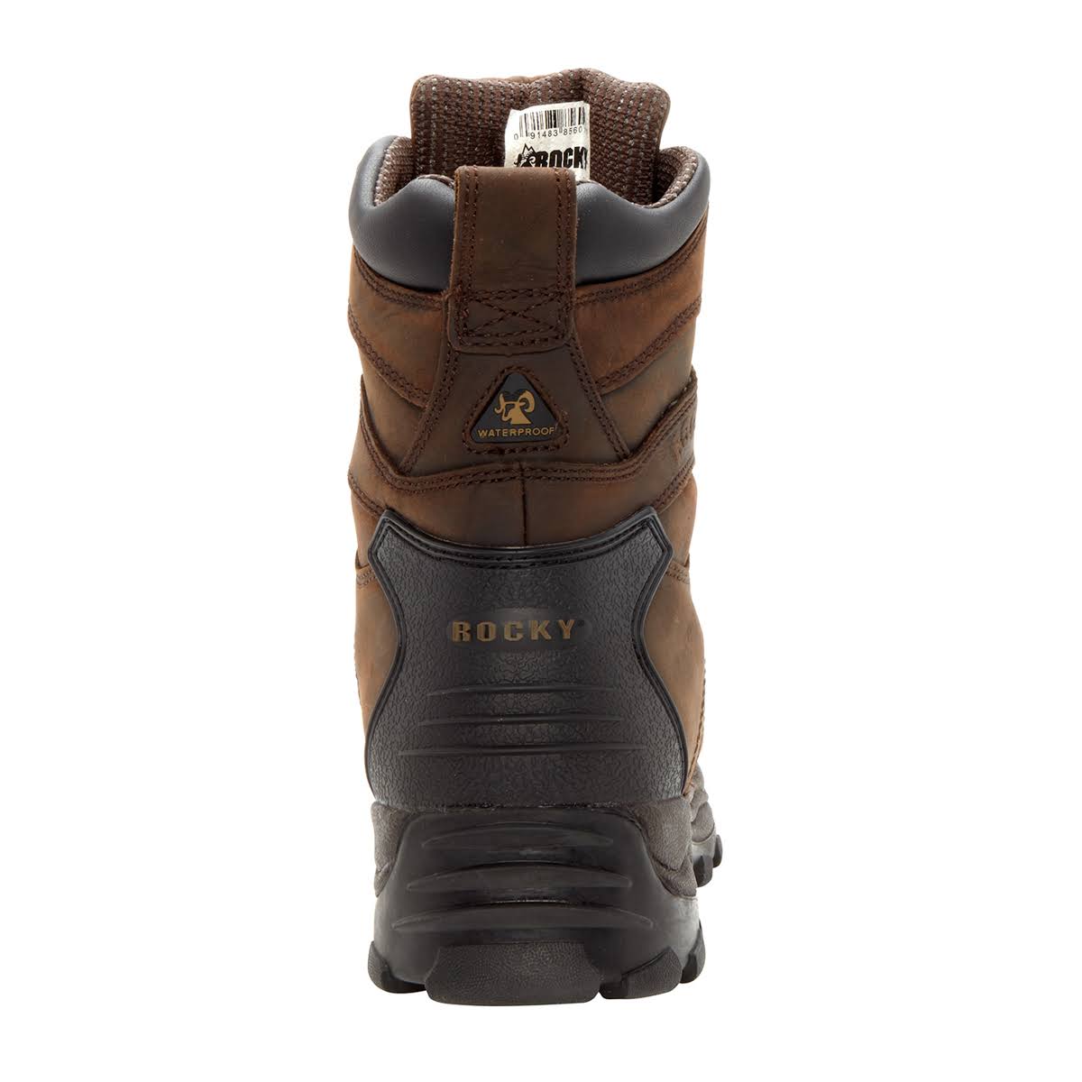 Insulated Waterproof Brown Utility Boots R221