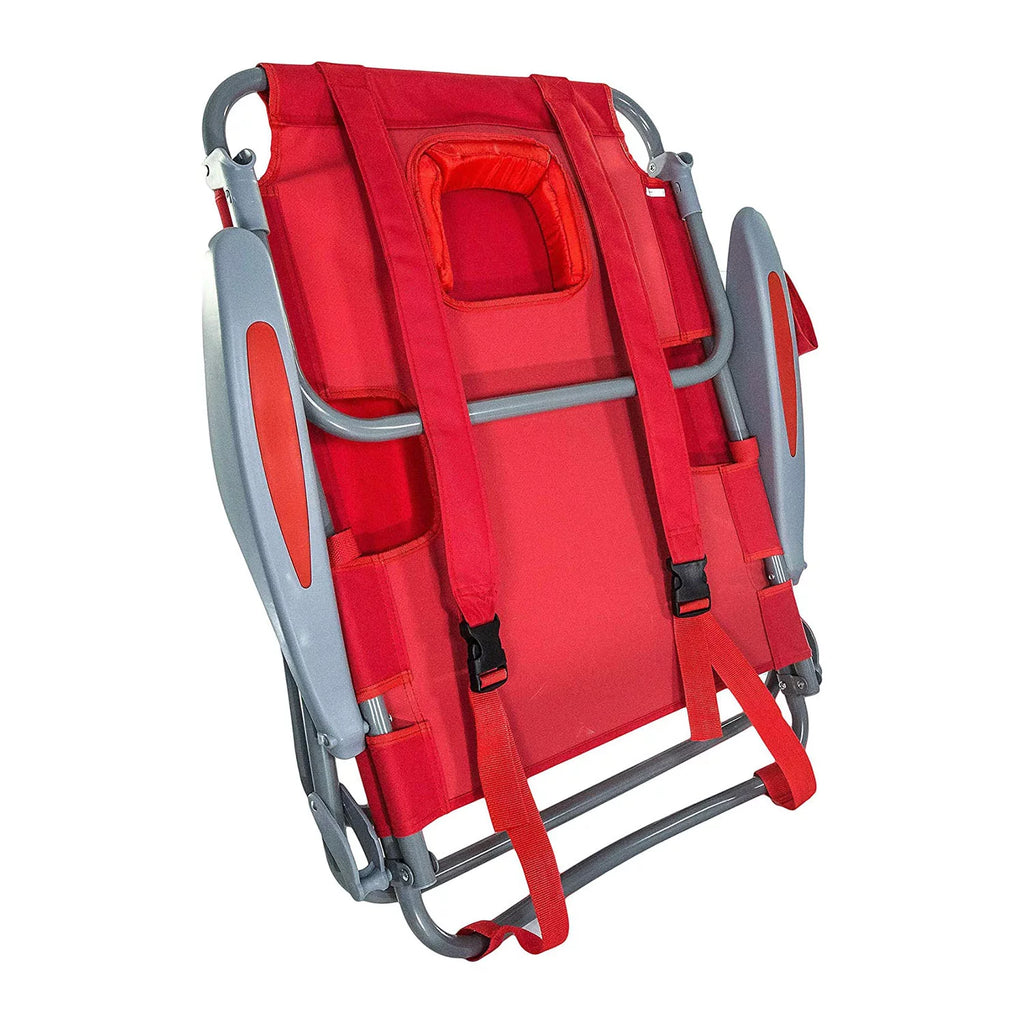 Red Outdoor Reclining Camping Chair P813