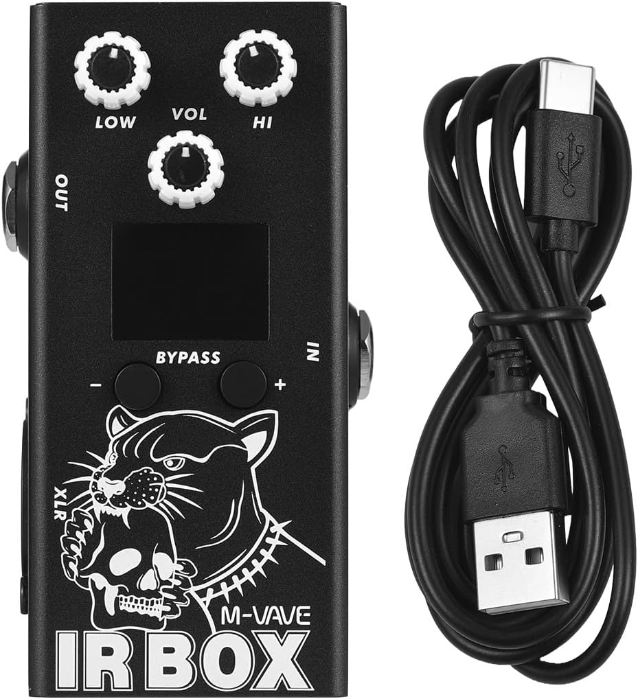 Guitar IR Box Effects Pedal with Speaker Simulator XLR Output Port P686