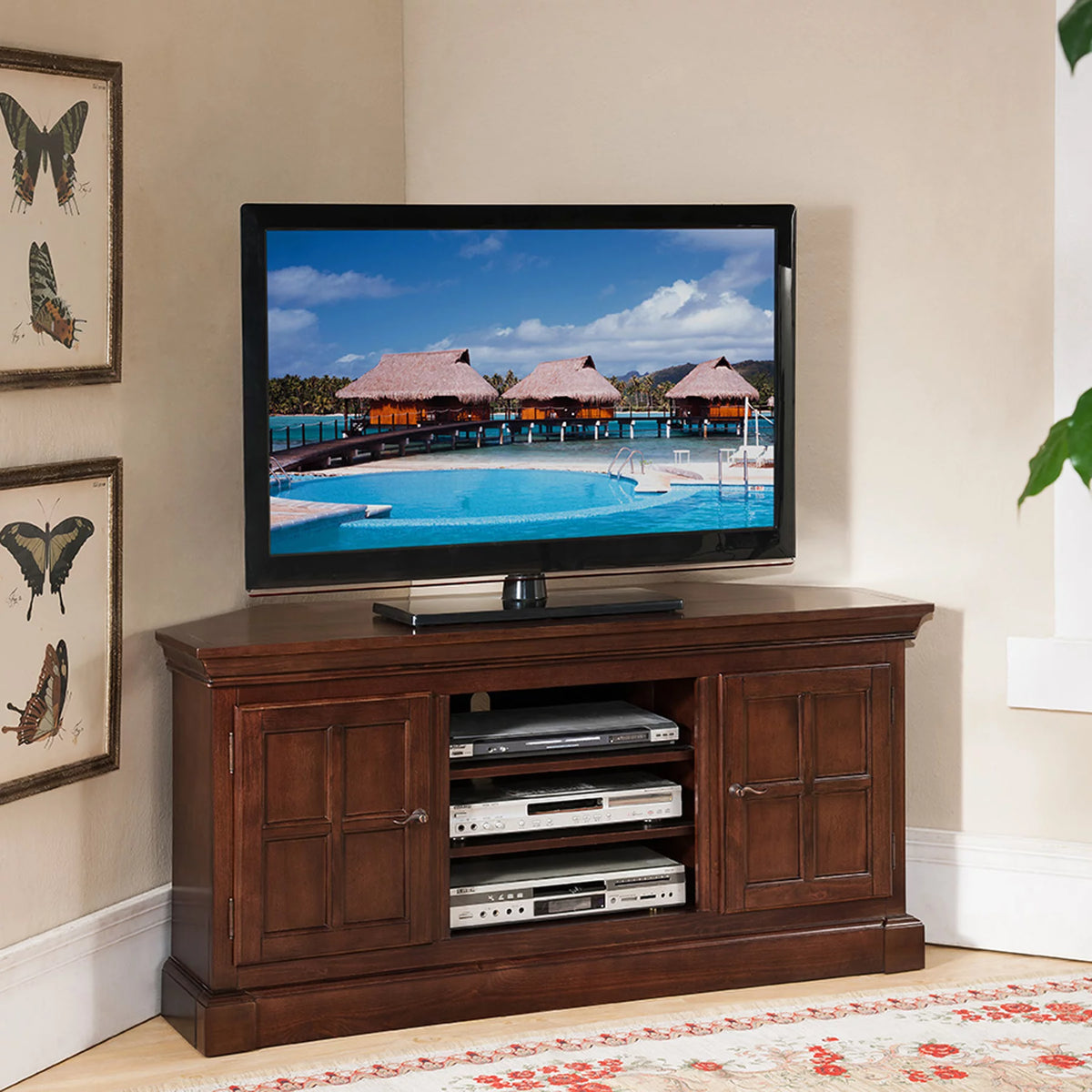 55-Inch Corner TV Stand O90347
