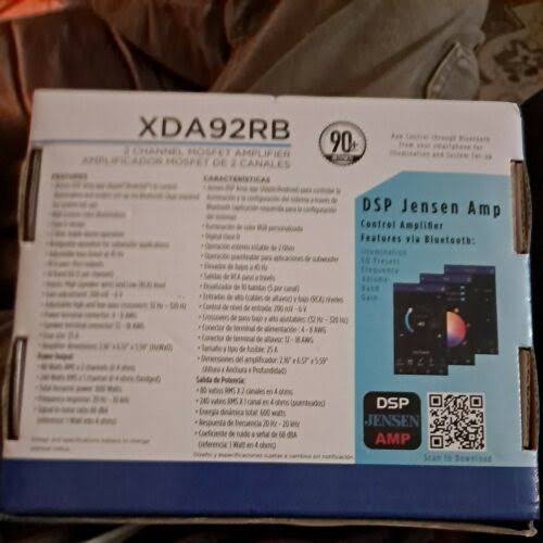 Class-D 2-Channel 600W Car Amplifier X7998
