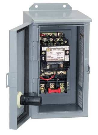 Magnetic Motor Starter, NEMA, 480V, 3P, 27A A75902