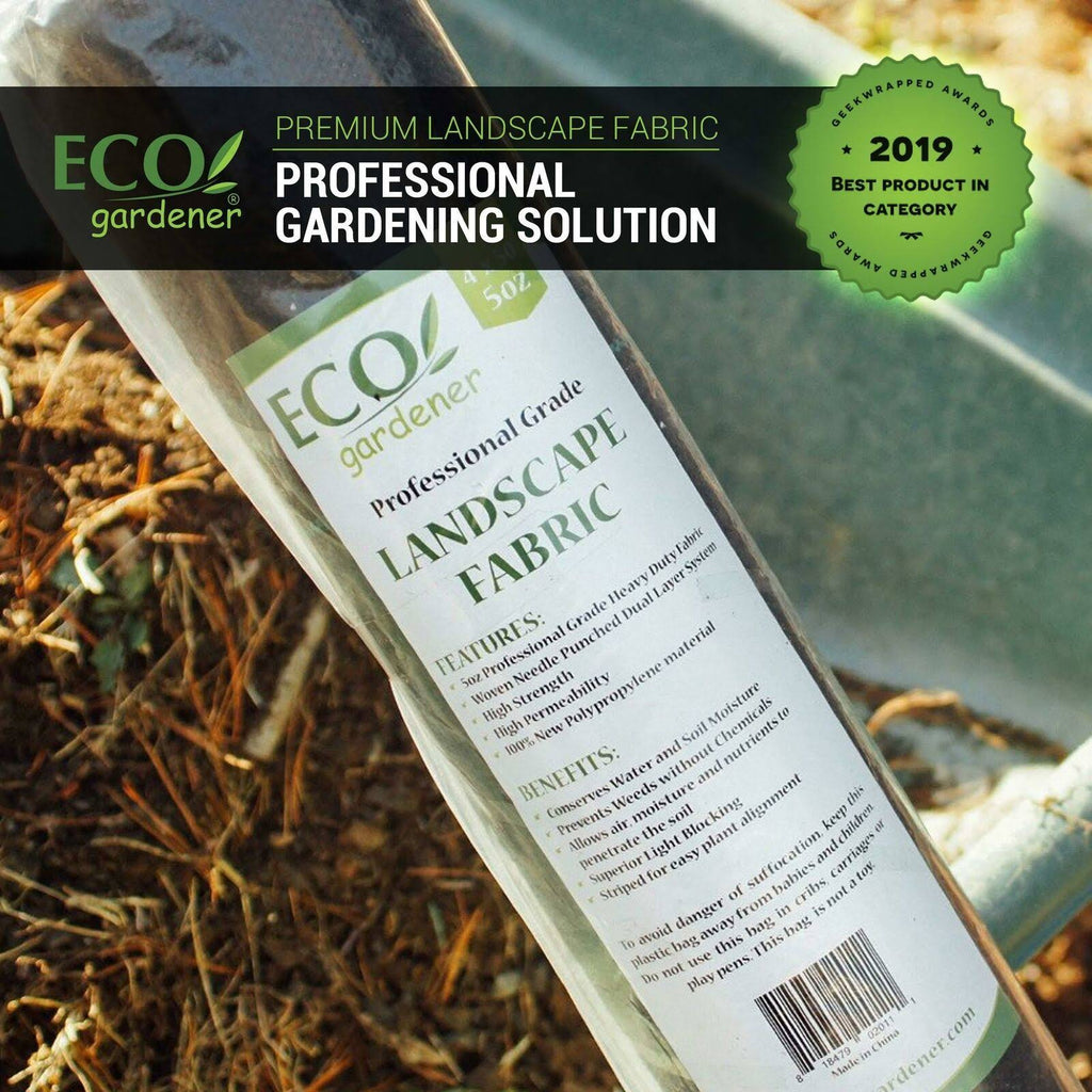 5oz Pro Garden Weed Barrier Landscape Fabric V60660