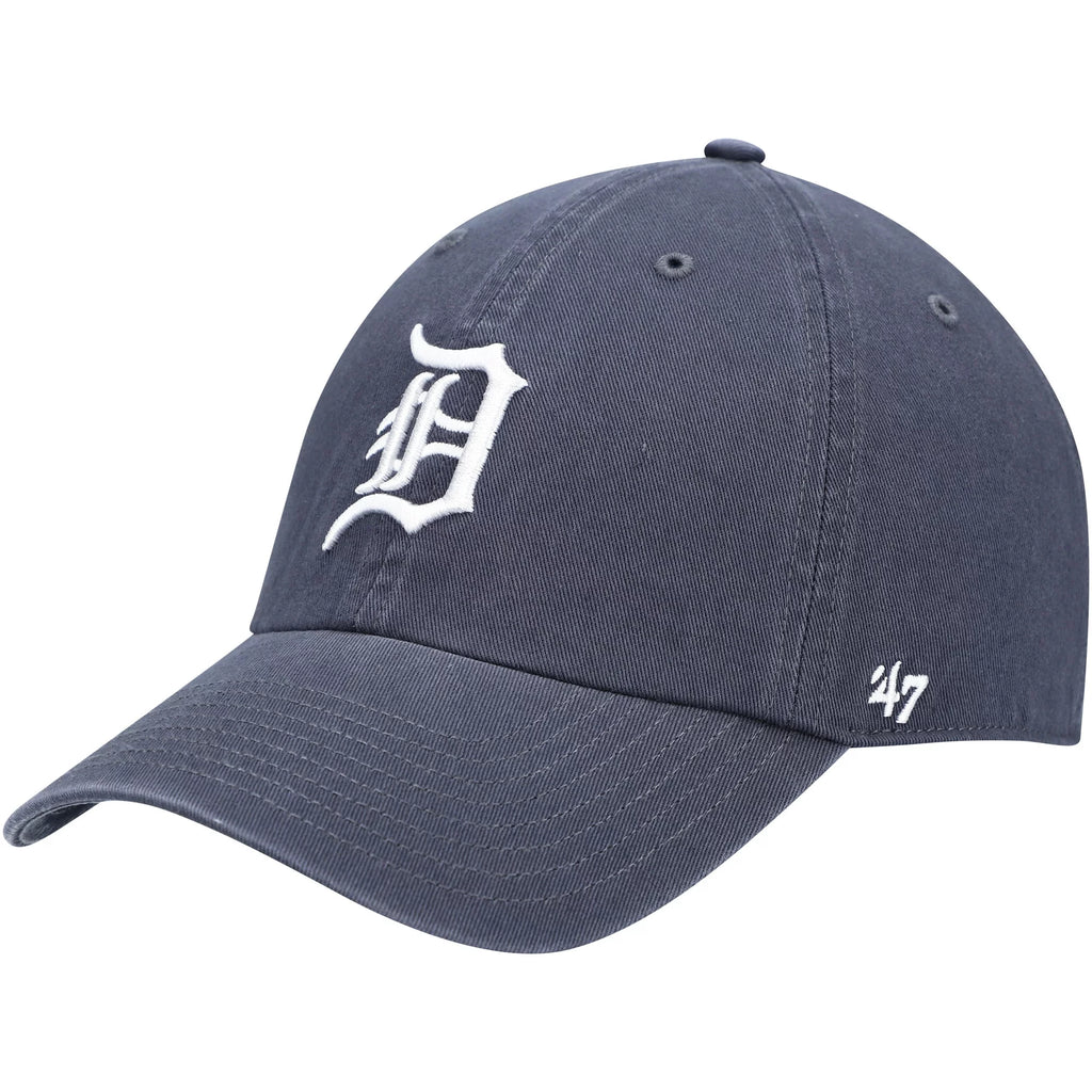 Men's Navy Detroit Tigers Adjustable Hat A360