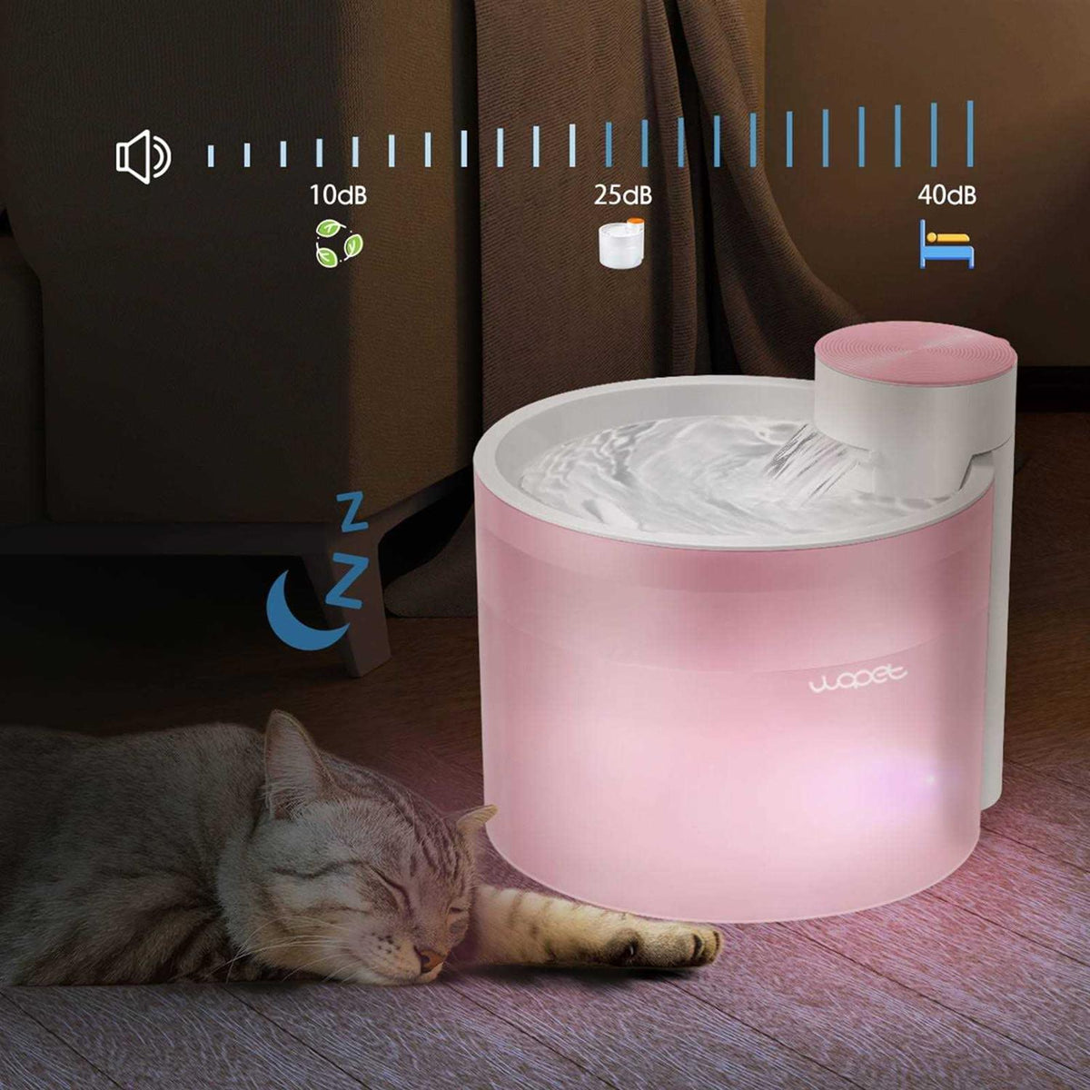 Pet Water Fountain Dispenser Q666