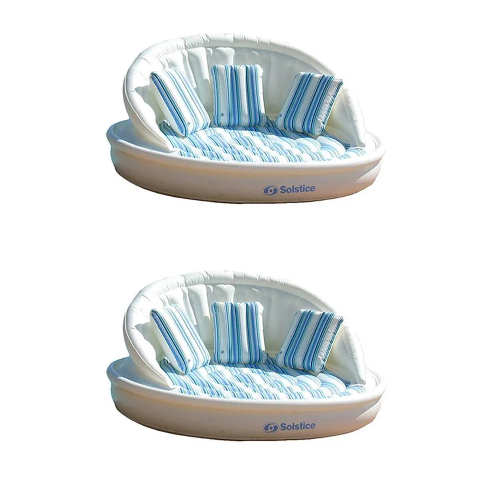 2-Pack Inflatable 3-Person Rafts Q5219