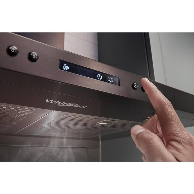 Black Stainless 30 in. 400 CFM Wall Mount Range Hood F353