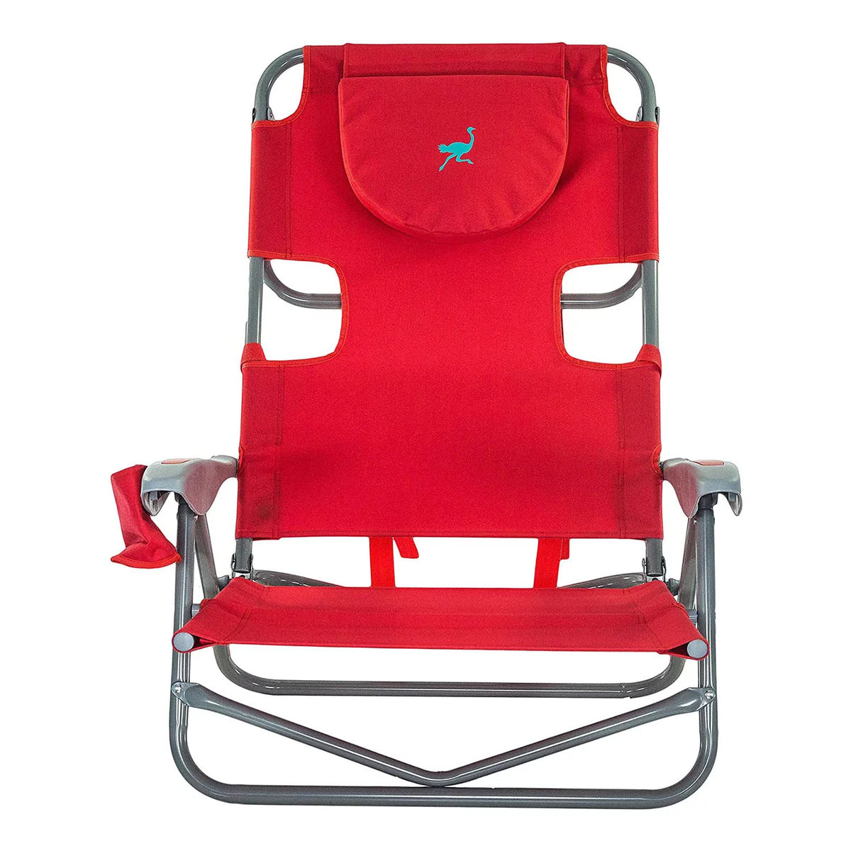 Red Outdoor Reclining Camping Chair P813