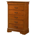 Oak 5 Drawer Chest V73289