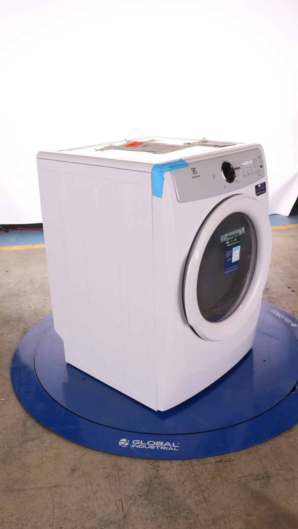 White 8.0 Cu Ft Electric Front Load Dryer Y853924