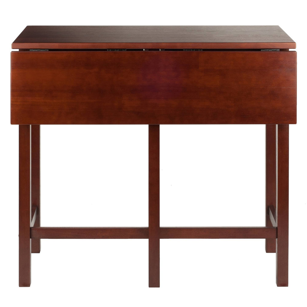 3 Piece High Drop Leaf Table with Saddle Seat Stool L99607