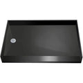 34x22 x 63x22 Shower Base with Drain Plate W264847