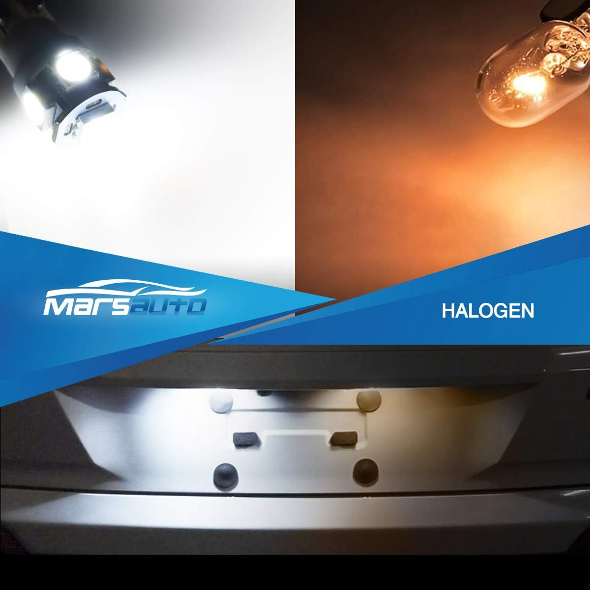 194 LED Bulbs White 12V Pack of 2 Q805631