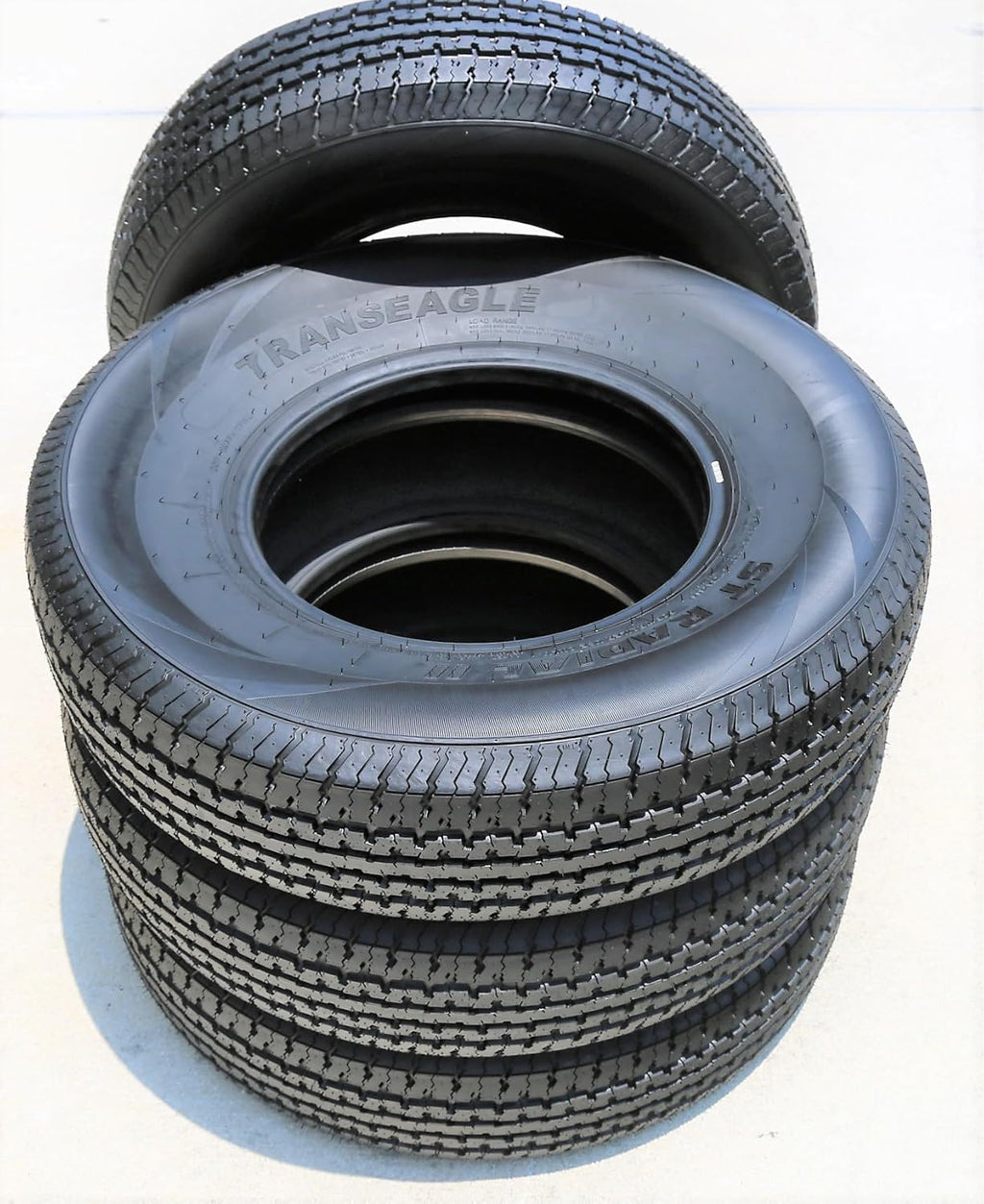 Steel Belted Trailer Radial Tire ST205/75R15 Load Range E 10-Ply BSW T6485