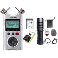 4-Track Audio Recorder and USB Audio Interface Silver Q4802