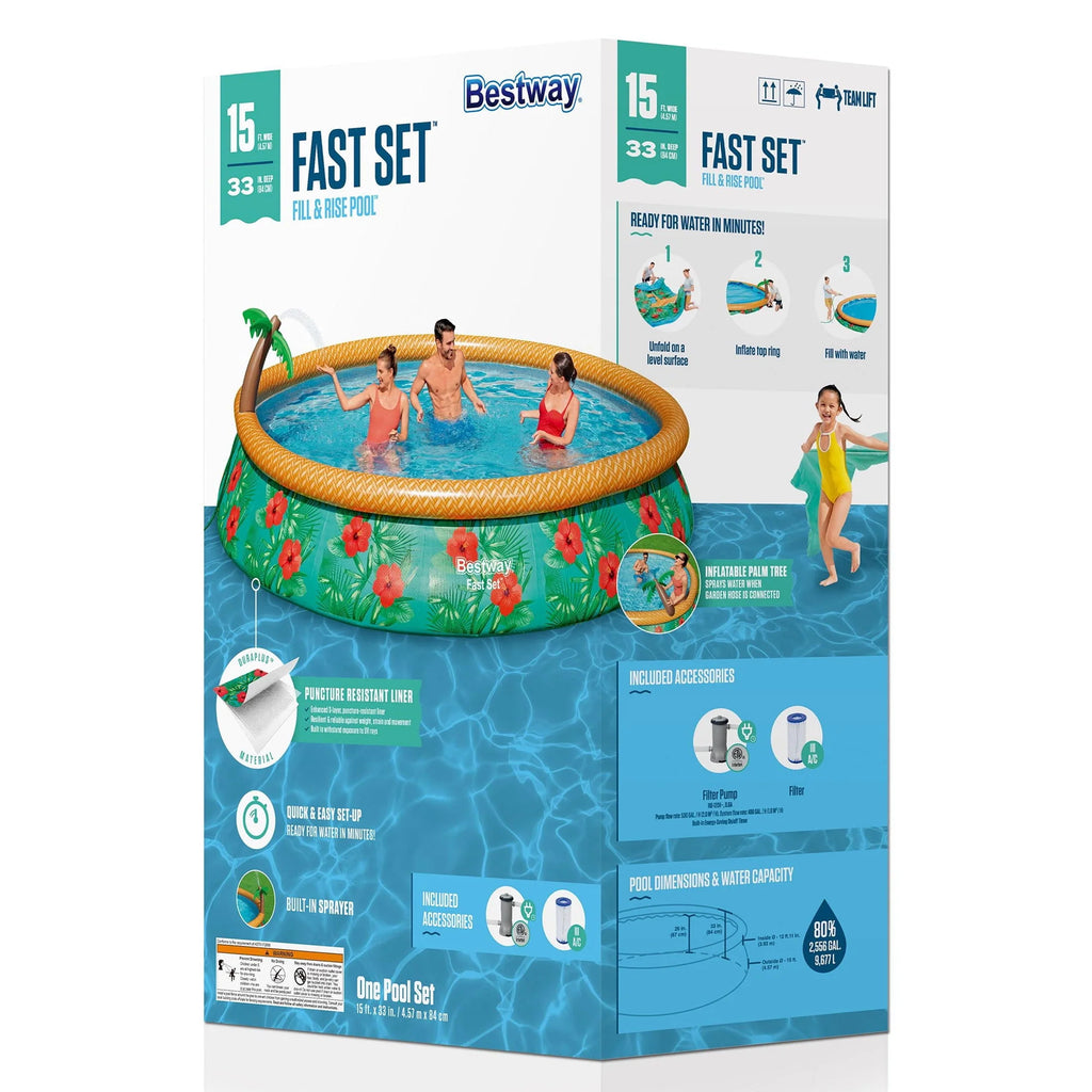 Round Inflatable Pool Set A492296