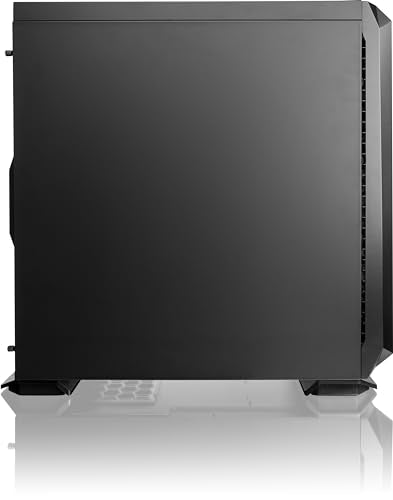 Black Full Tower PC Case with Tempered Glass I6493