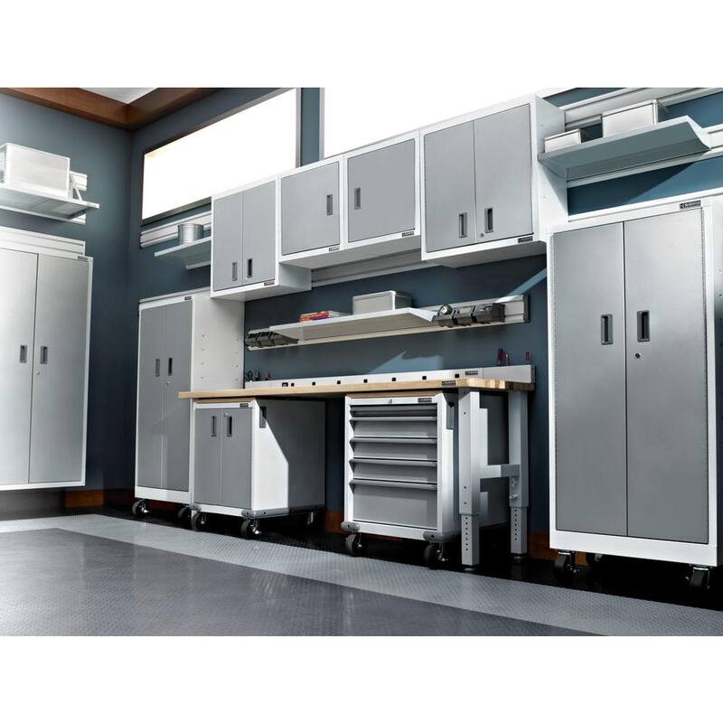 Steel Freestanding Garage Cabinet 36 in. W x 72 in. H Y938
