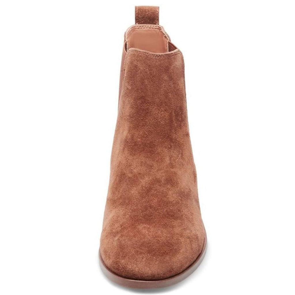 Cognac Suede Dress Shoes L733
