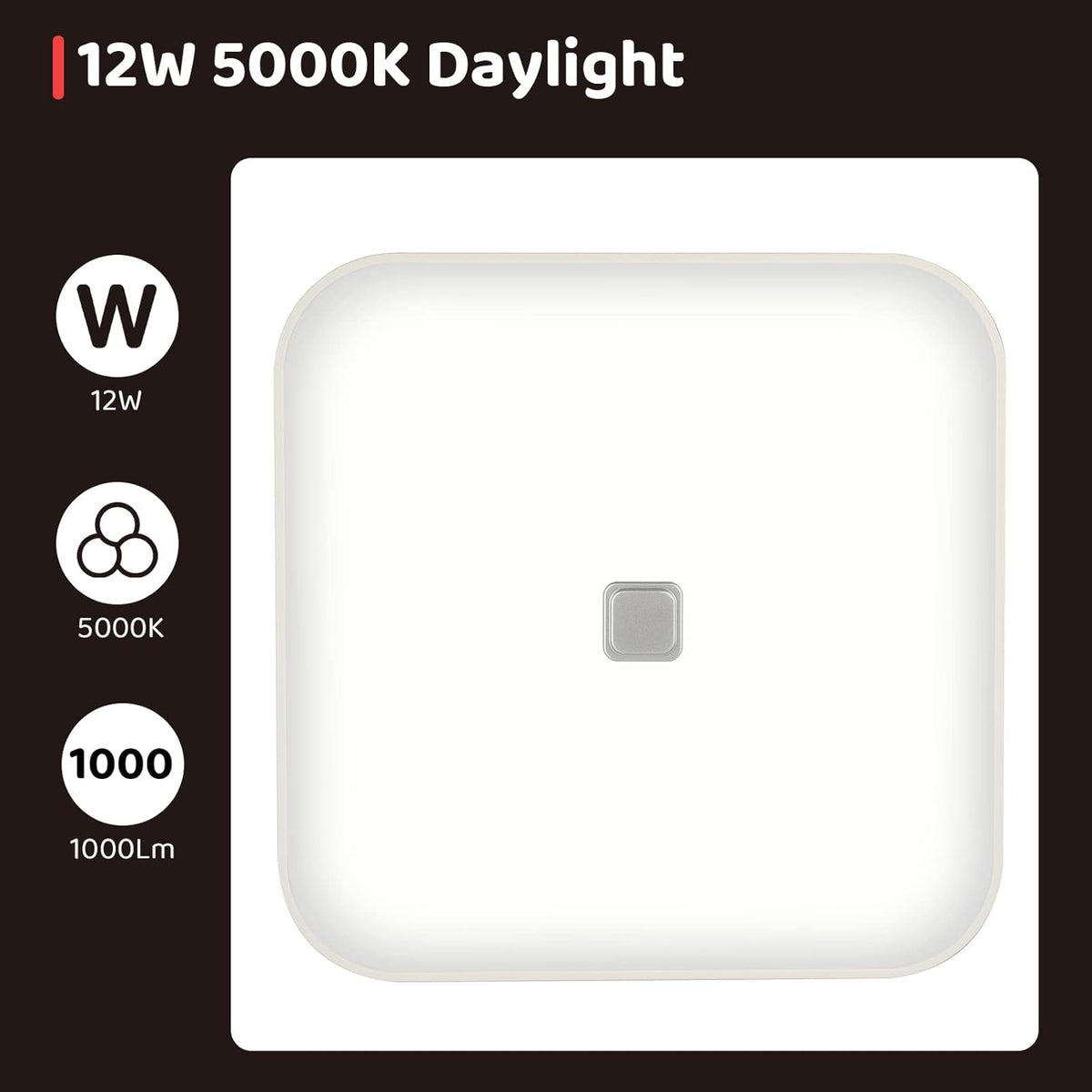 White 12W Bathroom Exhaust Fan with Light, 100 CFM, 1.6 Sones Q710431