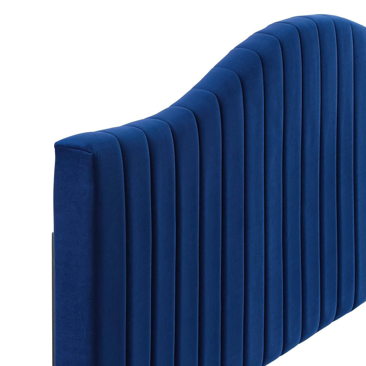 Navy Performance Velvet King/California King Headboard P202
