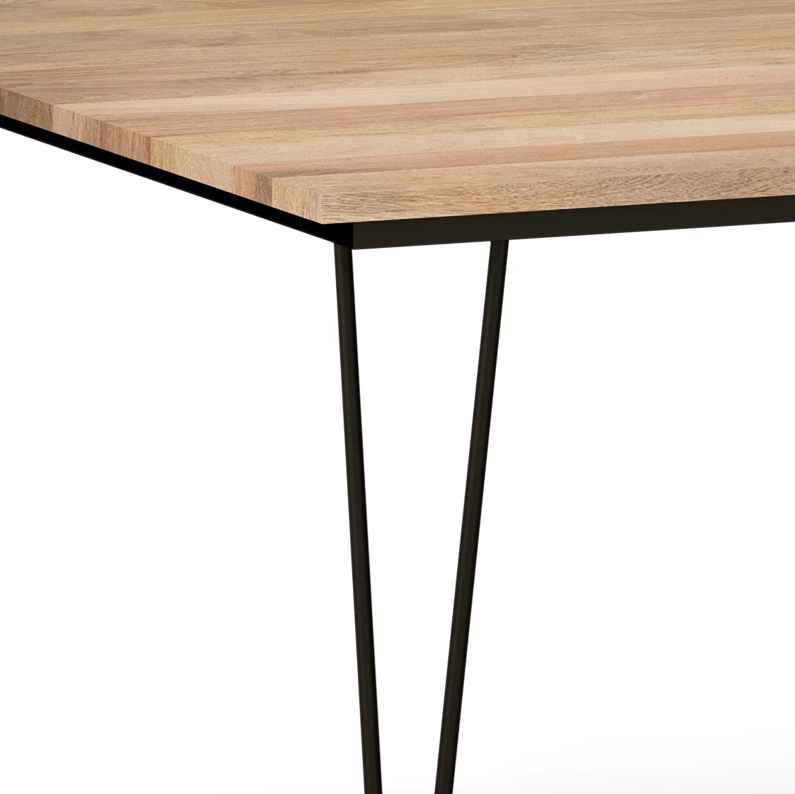 Solid Wood 54 inch Square Dining Table F39383