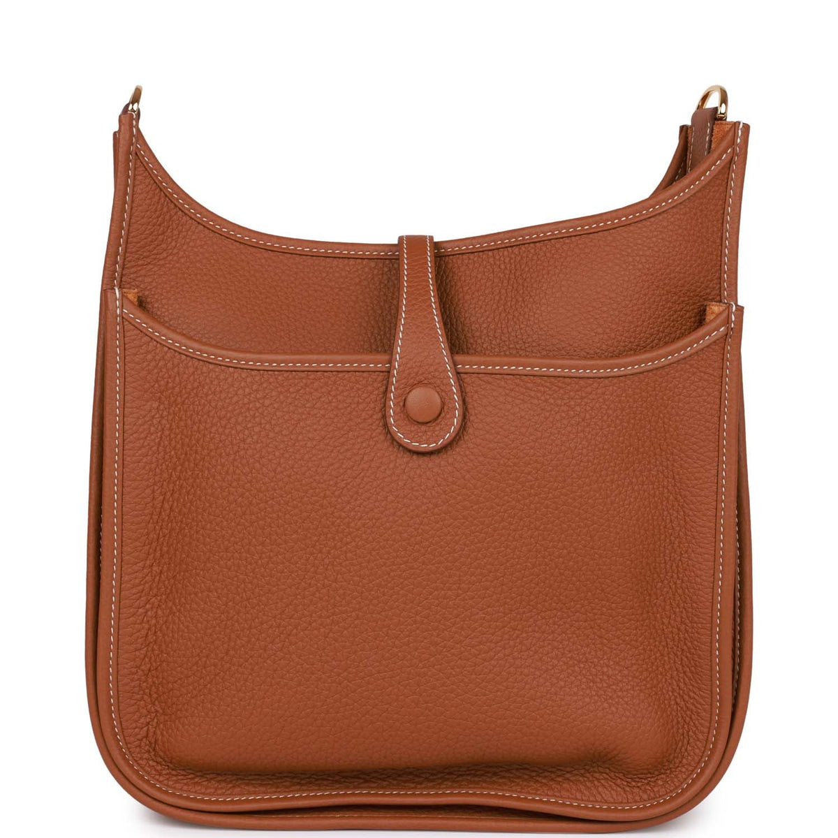 Gold Clemence Leather Bag X163561