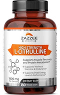 1800 mg L-Citrulline Malate 180 Vegan Capsules O222