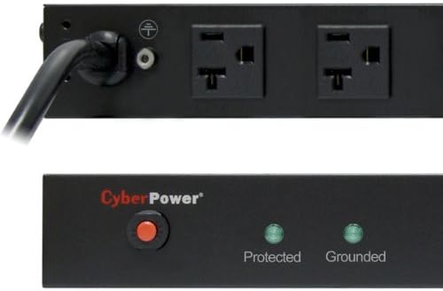12-Outlet 1U Rackbar Surge Suppressor L6203