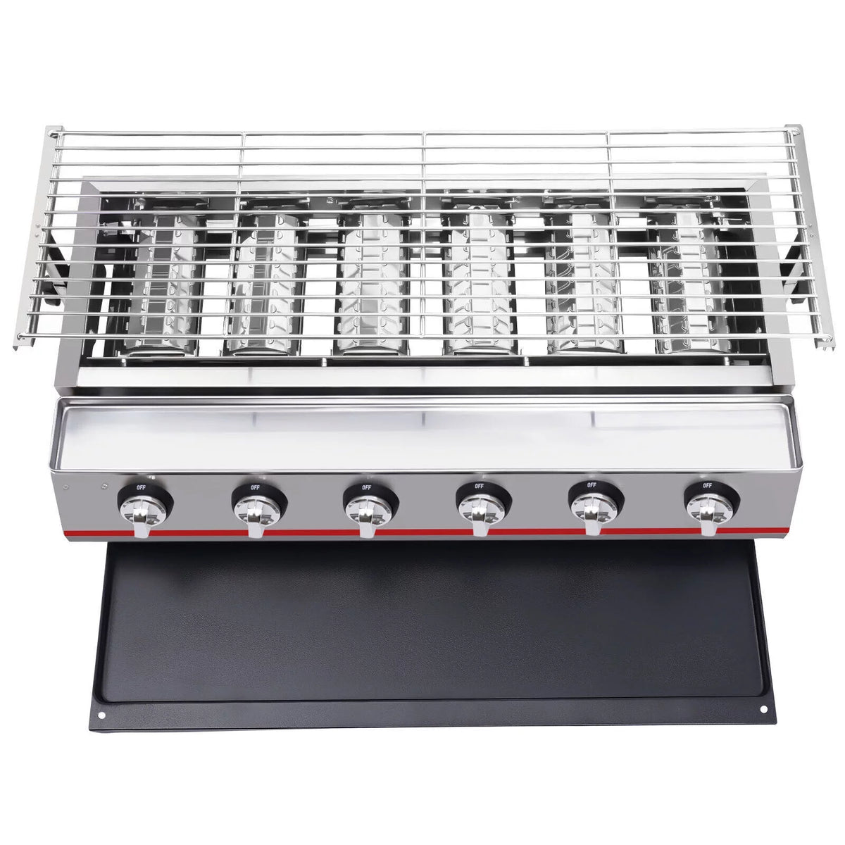 Stainless Steel 6 Burner Gas BBQ Grill I115