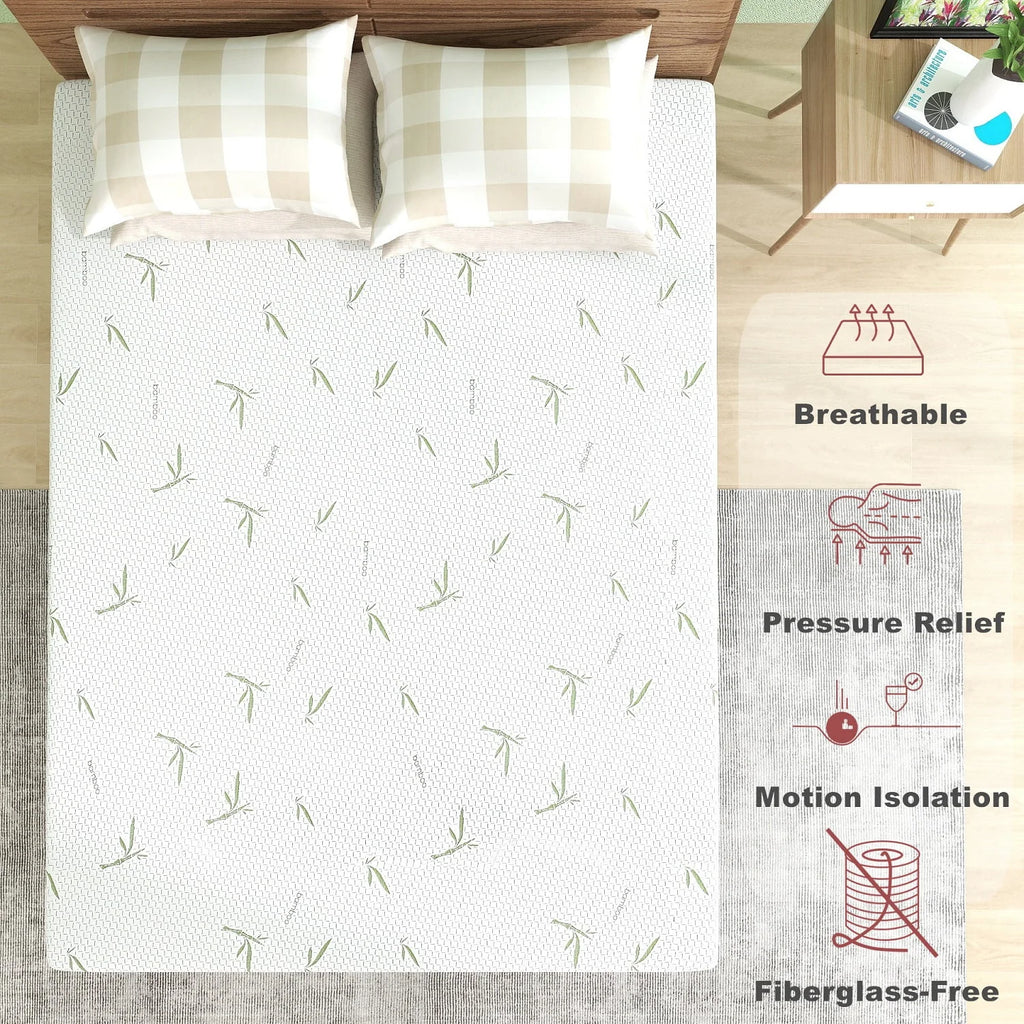 Queen 10 inch Memory Foam Mattress J768098