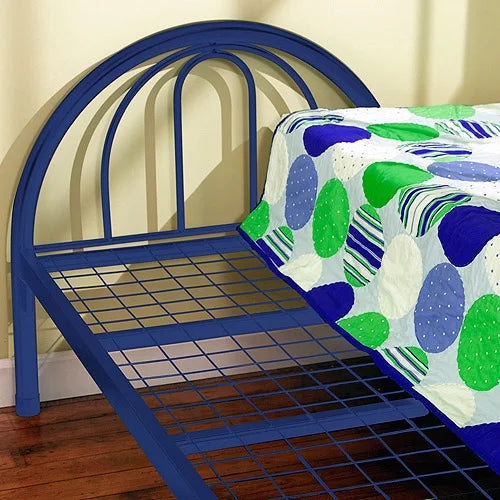 Pink Twin Metal Bed K65604
