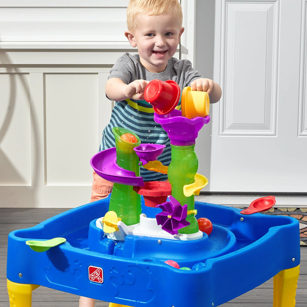 Blue Water & Ball Table Y850985