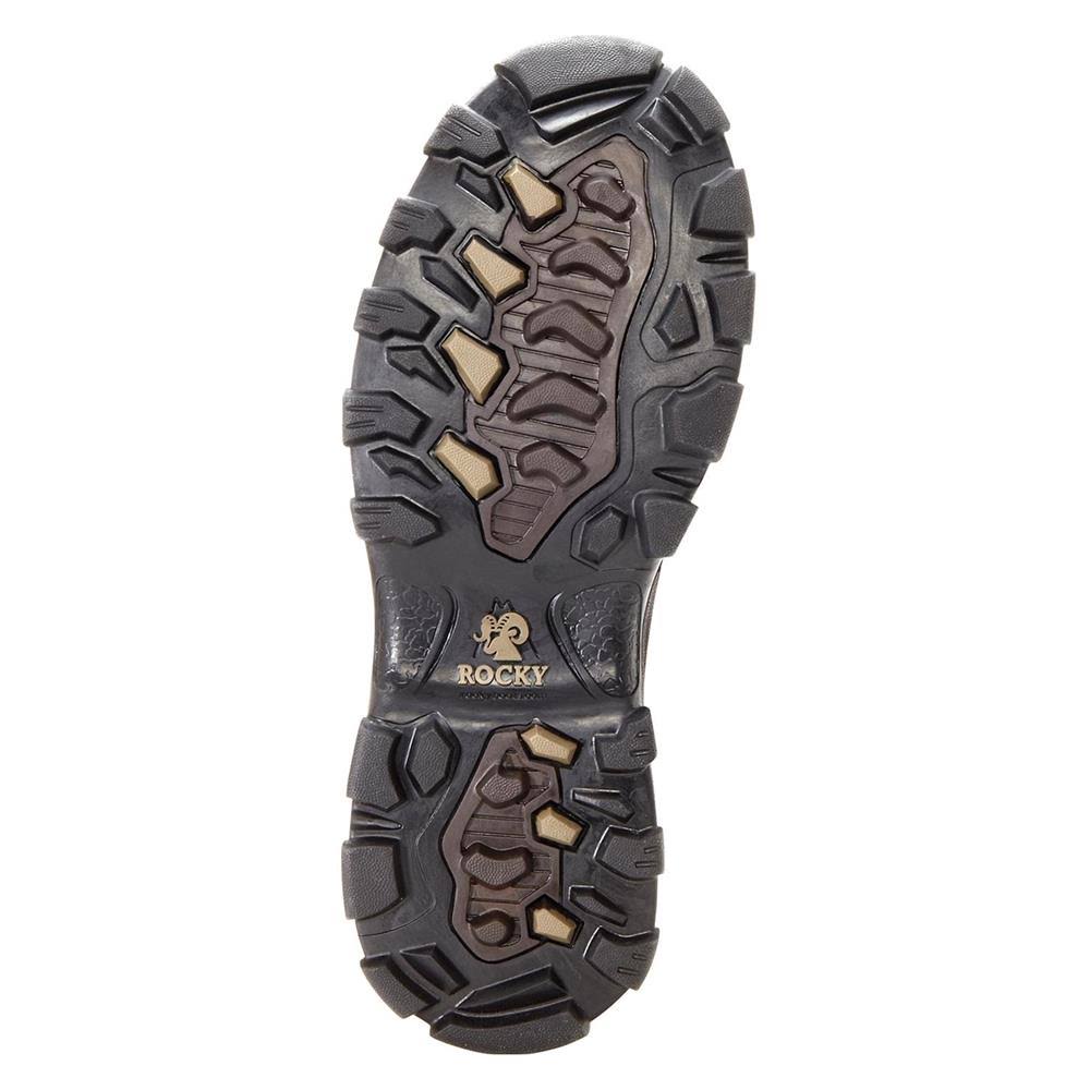 Insulated Waterproof Brown Utility Boots R221