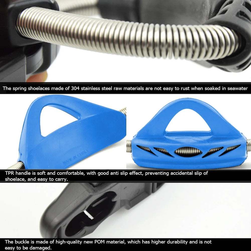 Stainless Steel Spring Heel Straps for Fins K827537