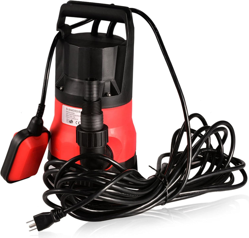 Submersible Clean/Dirty Water Pump with Automatic Float Switch, 0.5HP, Blue, Pack of 2 R224732