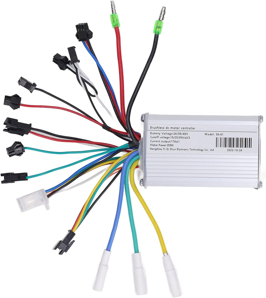 Electric Scooter Conversion Kit Controller and LCD Meter for 350W Motor 24V 36V 48V P936