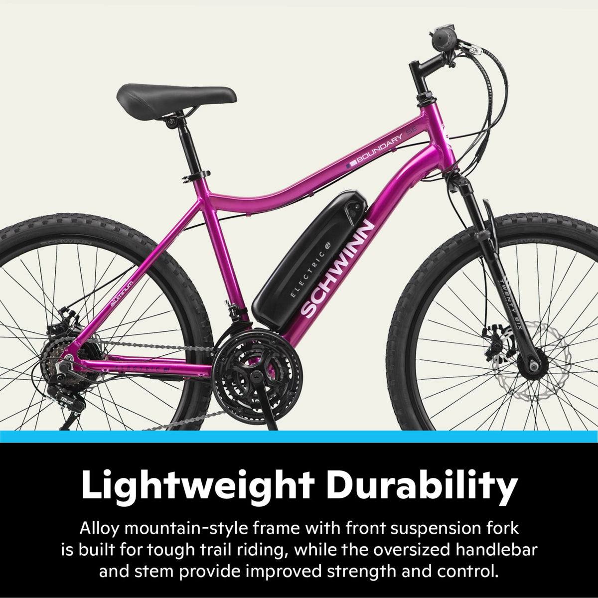 Wine 26-in. Electric Mountain Bike E953