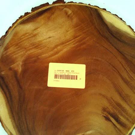 Acacia Serving Platter Brown G51126