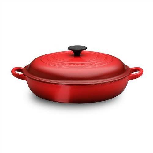 Enameled Cast Iron Braiser 5 Quart Q459