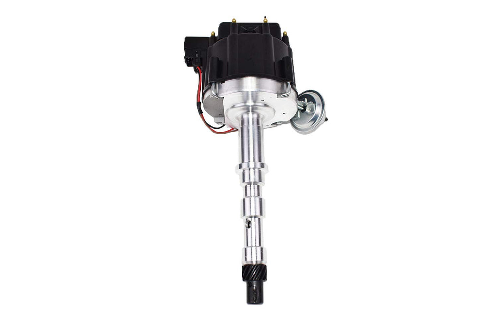 HEI Distributor, 8.0mm Spark Plug Wires, and Battery-Pigtail Harness Kit J96158