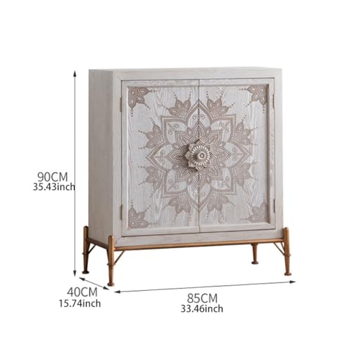 Retro Carved Storage Cabinet Z106827