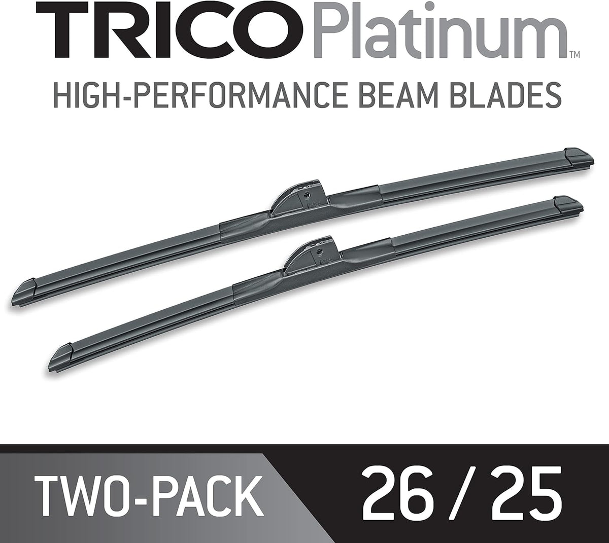 26 Inch 25 Inch Pack of 2 Windshield Wiper Blades I391