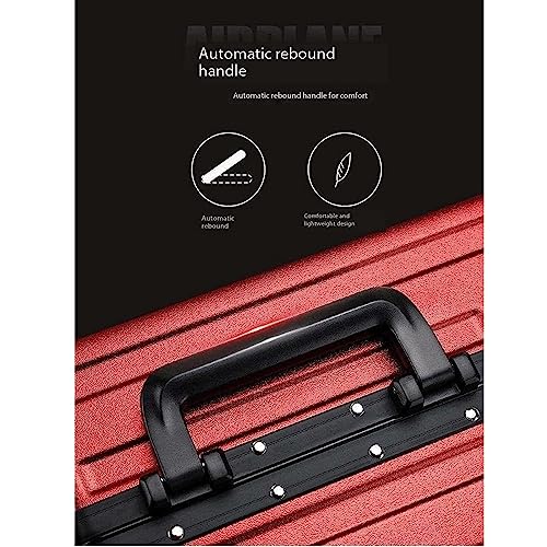 22 inch Aluminum Frame Lightweight Carry On Luggage with TSA Lock Q63227